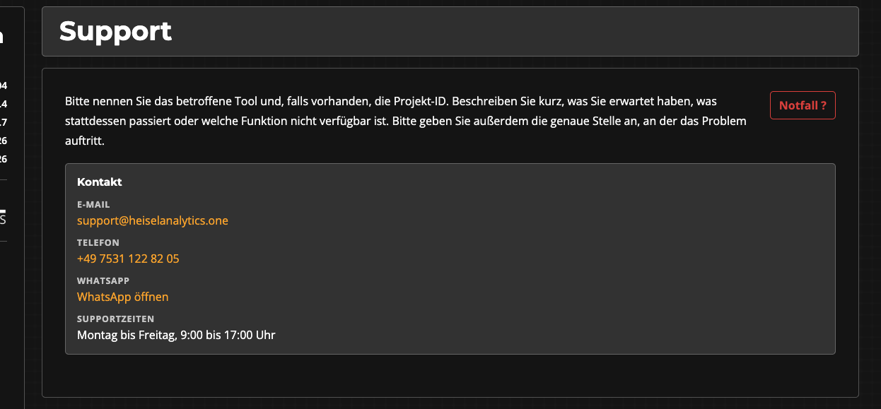 Dokumentation: Detailansicht 1