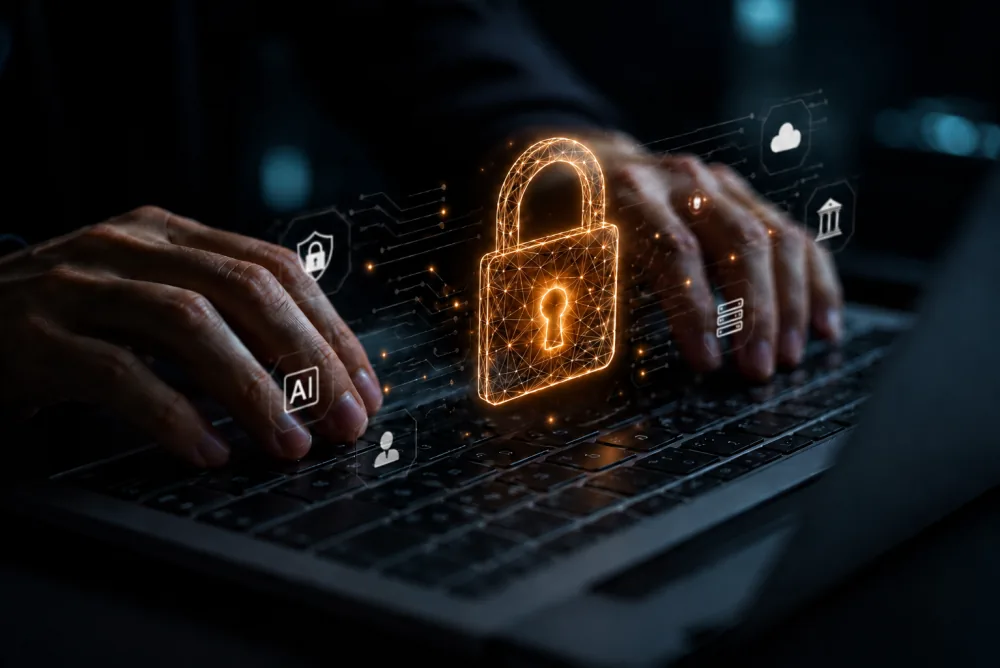 Symbol für Datensicherheit